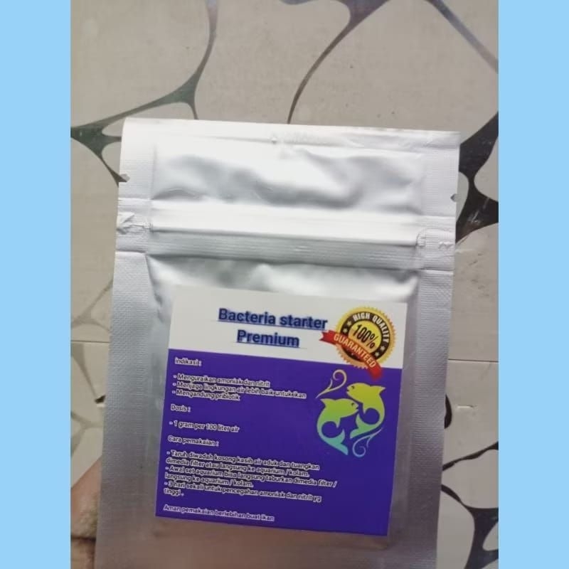 Probiotik Bacillus Plus 100 Gram / Probiotik Kolam Bioflok / Probiotik / Bakteri Starter / Kolam Bio