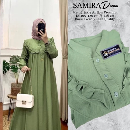 GAMIS CRINKLE AIRFLOW TERBARU / GAMIS CRINKLE JUMBO LD 120