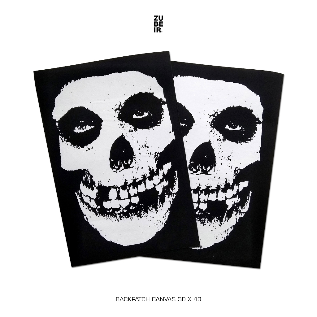 BACKPATCH MISFITS / BACKPATCH MISFITS SKULL / BACKPATCH PUNGGUNG