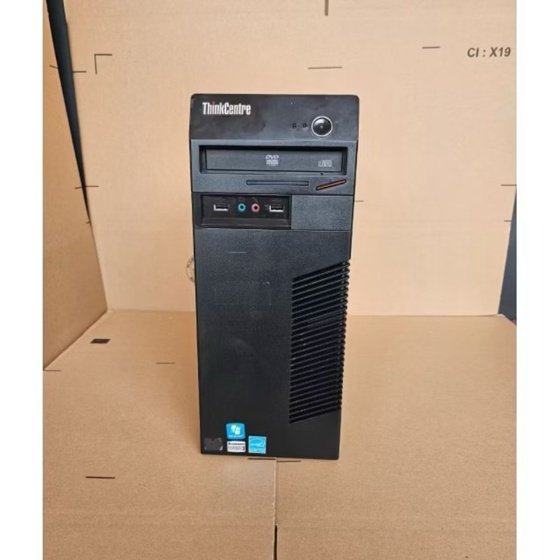 OBRAL MURAH PC LENOVO TOWER INTEL CORE I3 3220 GENERASI 3 RAM 4GB HDD 500GB BERGARANSI