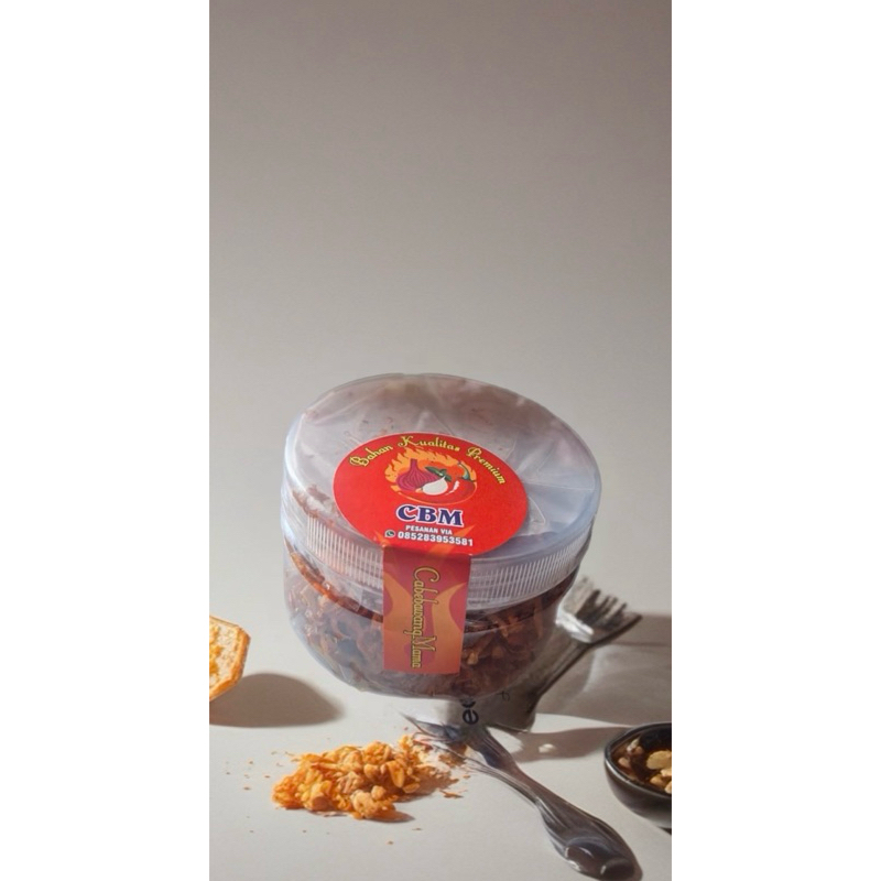 

Sambal bawang krispi byCBM