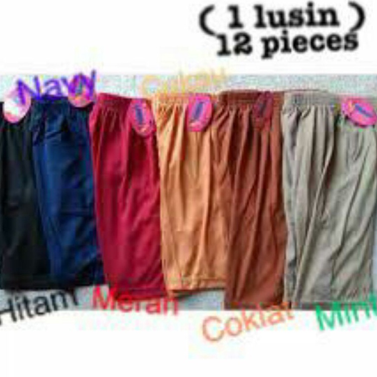 1 LUSIN 12 PC Celana SOT Sisboysynergy untuk wanita beragam ukuran OS M L XL XXL 4L 5L6L KODE W5A7