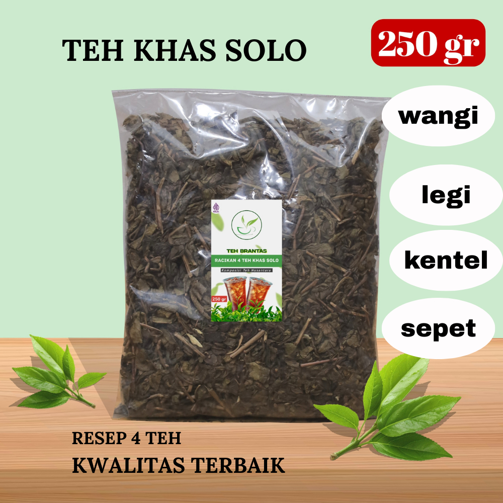 

Teh Brantas 250-500gram Teh Wangi Legi Kental Khas 4 Teh Premium
