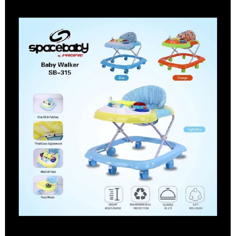 Baby Walker Second Merk Space Baby
