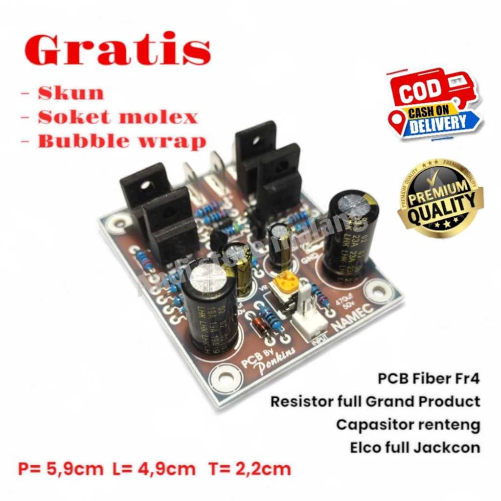 Kit Driver Power Amplifier Namec