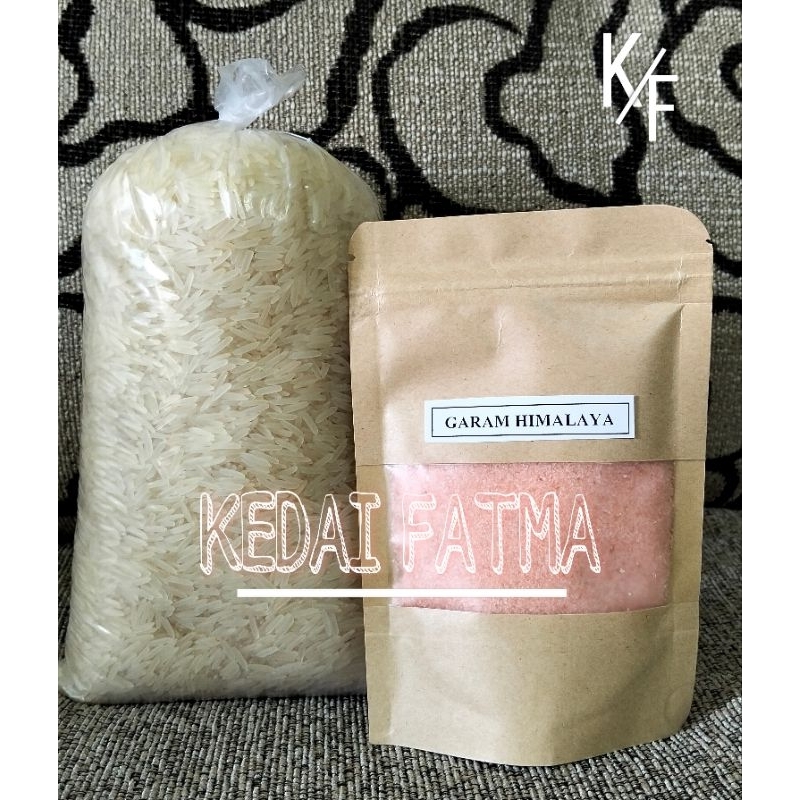 

Beras Basmati 1 kg + Garam Himalaya