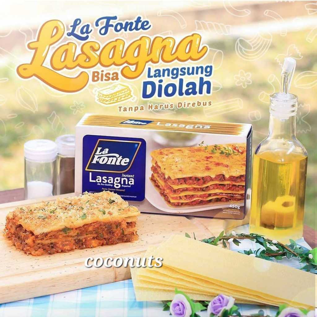 

LAFONTE LASAGNA / LA FONTE LASAGNA 450GR