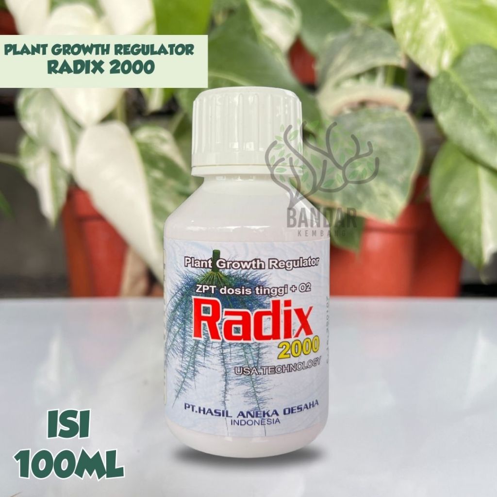 RADIX 2000 ZPT 100ML Nutrisi Lengkap Percepat Pertumbuhan Segala Akar