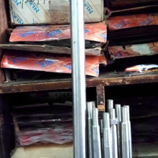 As ketinting panjang 2m 5/8 inch stainless ujung ulir