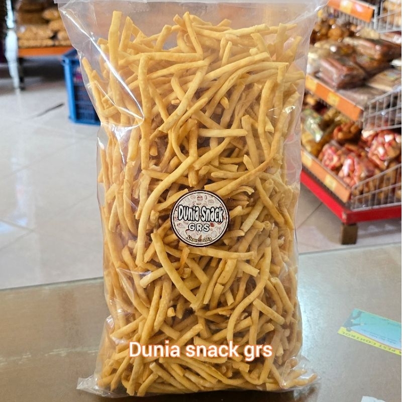 

Stik Bawang 1Kg DSG Rasa Asin Gurih / Stik Pangsit Enak Asin Gurih