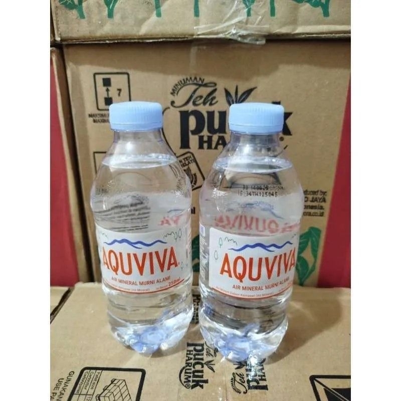 

AQUVIVA AIR MINERAL 250ML/AIR MINUM/AIR MINERAL KEMASAN/MINERAL WATER