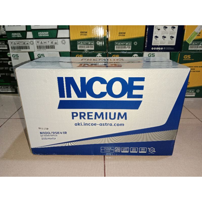 INCOE Premium ASTRA N100 12V / 100 Ah AKI BASAH