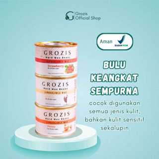 GROZIS Perontok Bulu Brazilian Wax Beans