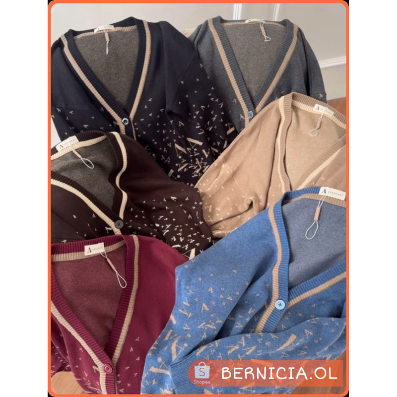 KNITWEAR MONOGRAM ARASCARF