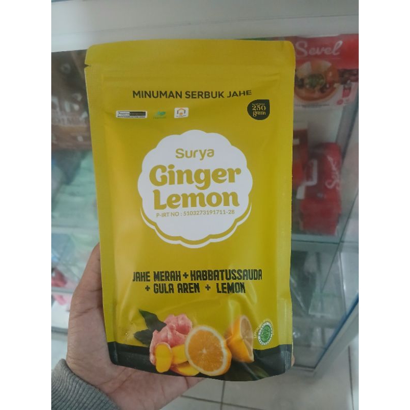 

Surya Ginger Lemon Hni Minuman Teh Jahe Lemon Habbatussauda