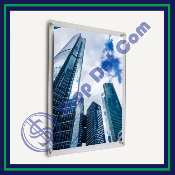 

Acrylic / Akrilik Frame Poster 2 Lapis + 6 Baut (90cm x 60cm)