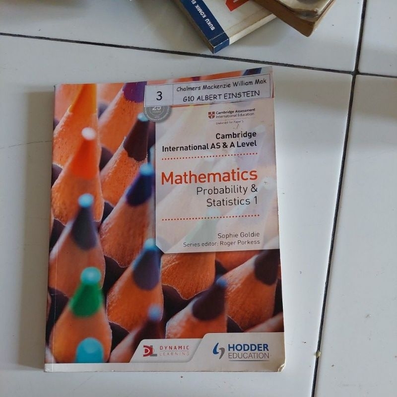 CAMBRIDGE INTERNATIONAL AS & A LEVEL MATHEMATICS PROBABILITY & STATISTICS 1