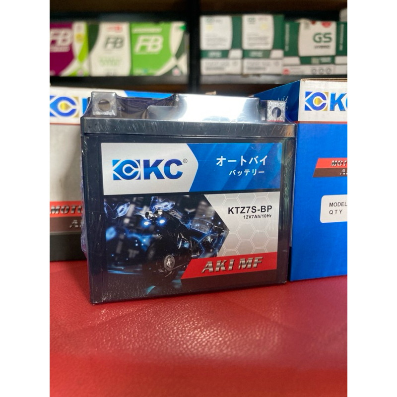 Aki Motor KC KTZ7S 7Ah Aki Kering Accu Kering Motor Satria FU Scoopy Vario125