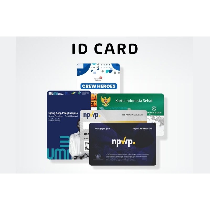 

Cetak Id Card + Holder Murah || Cetak Id Card + Wadah Murah