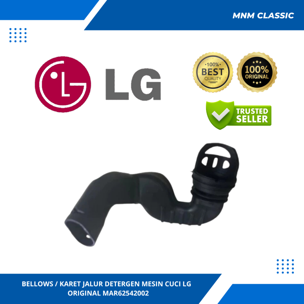BELLOWS / KARET JALUR DETERGEN MESIN CUCI LG FV1285S3VS / FV1285S5WS / FV1285S3WS ORIGINAL MAR625420