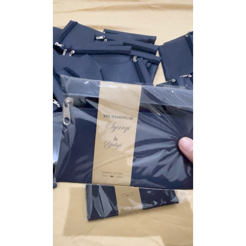 SOUVENIR PERNIKAHAN - Pouch Souvenir Pernikahan - Souvenir pernikahan murah - Souvenir pouchO