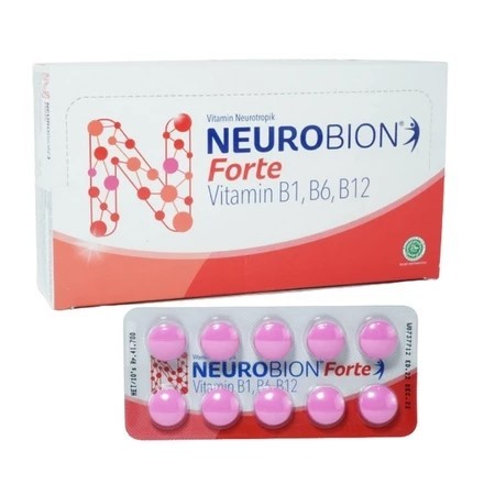 Neurobion Forte Strip isi 10 Tablet - Suplemen Vitamin B Komplek