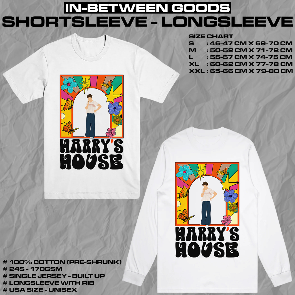 HARRY STYLES - HOUSE | T-SHIRT | LONGSLEEVE | MUSIC MERCH