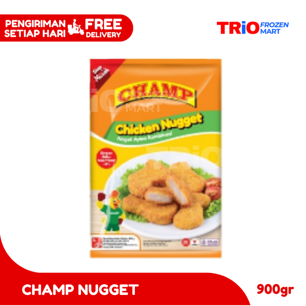 

CHAMP Chicken Nugget / Nuget Ayam 900gr