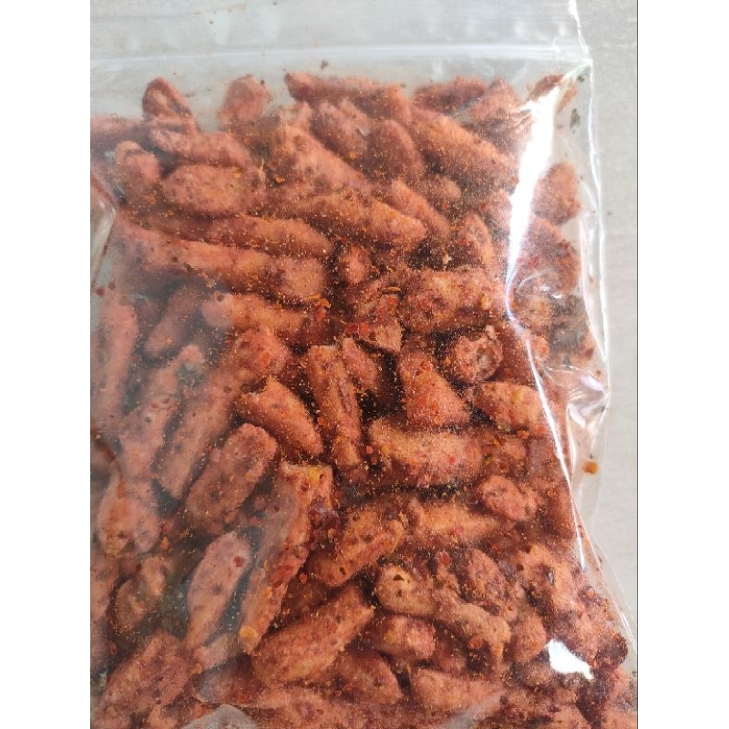 

Basreng pedas gurih daun jeruk