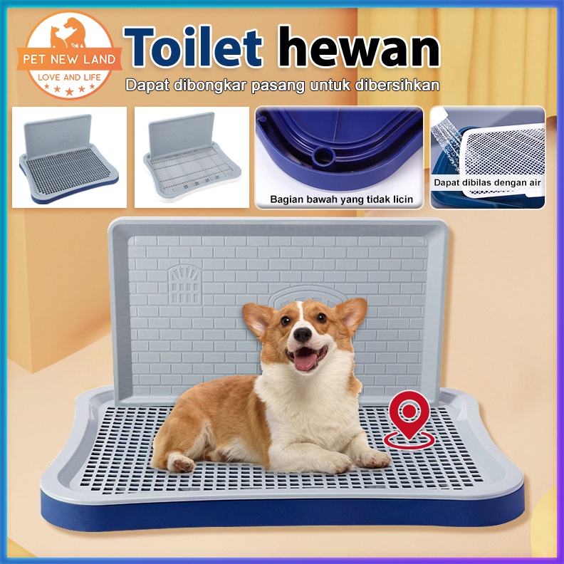 KODE U15O Toilet Anjing Pet Toilet Training Tempat Pipis Anjing Besar Dan Dinding