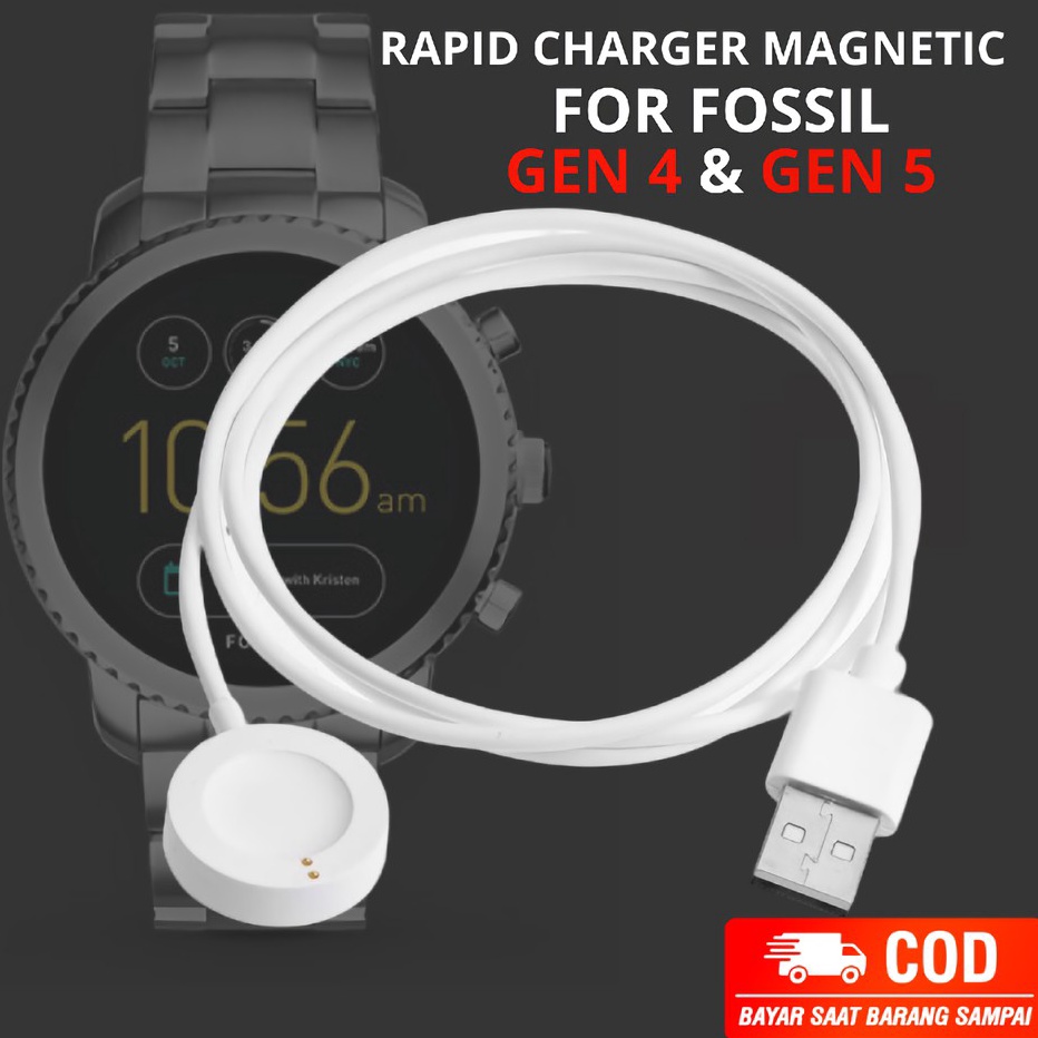 KODE Y25X Charging Dock Fossil Smartwatch Gen 4  Gen 5 Rapid Charger Fossil Gen 4 Dock USB  Charger 