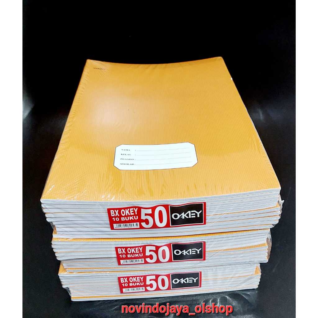

PROMO!!! BUKU TULIS BOXY OKEY 50 LEMBAR KRAF GROSIR 10BUKU TERLARIS