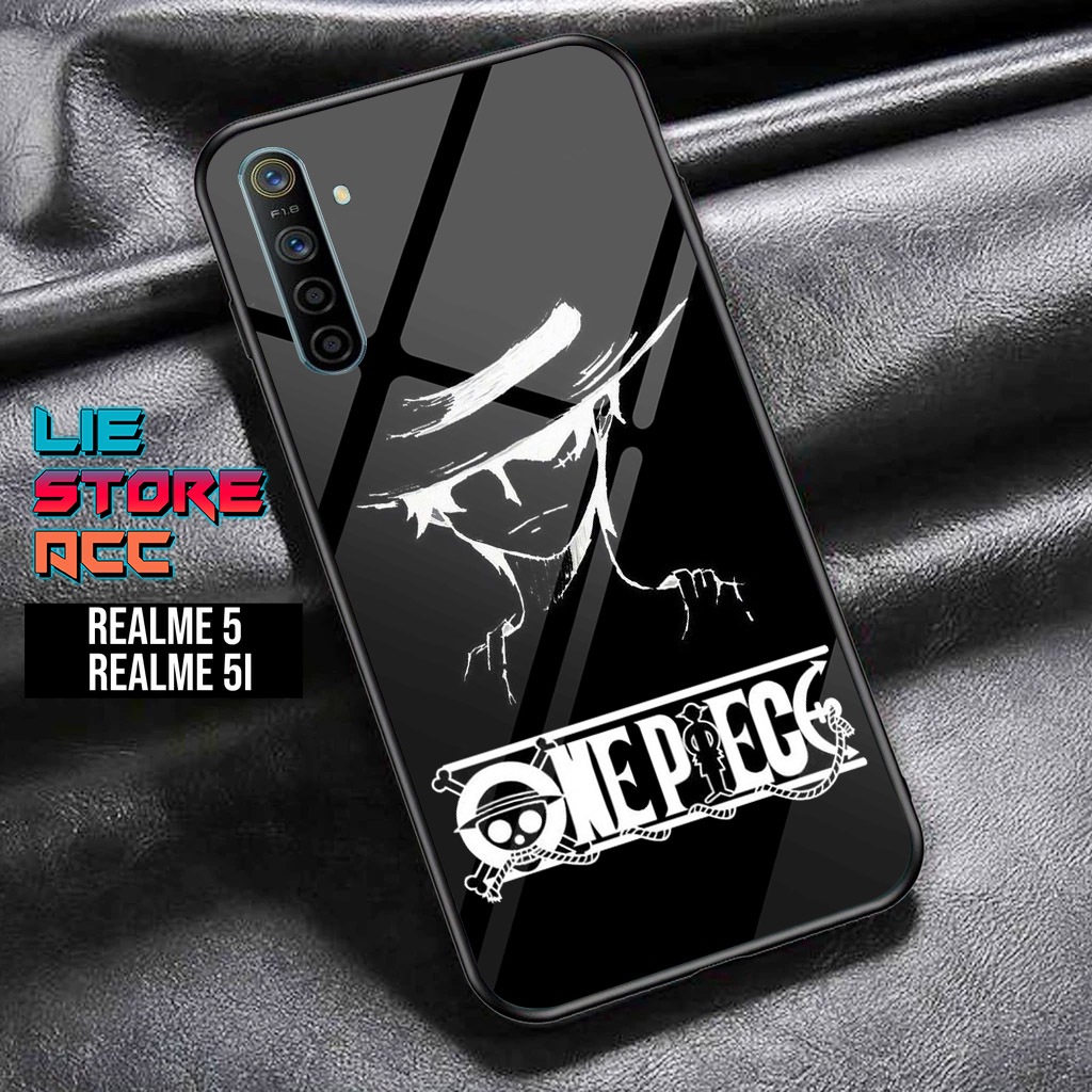 Case Realme 5 - Casing Realme 5i - (  one piece ) - Case Hp - Casing Hp - Softcase Hp - Softcase Gla