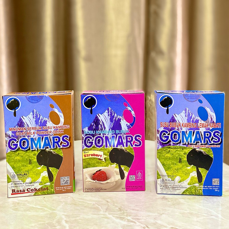 

Susu Kambing Bubuk Etawa GOMARS Original 200g GARANSI