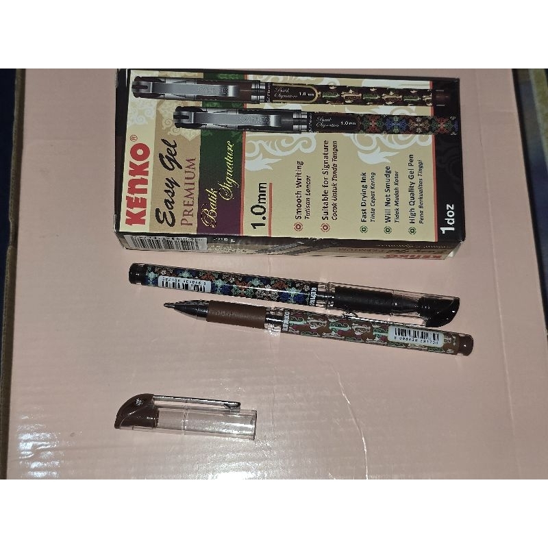 

KENKO Gel Pen EASY GEL PREMIUM 1.0 MM BATIK PULPEN KENKO EASYGEL BATIK
