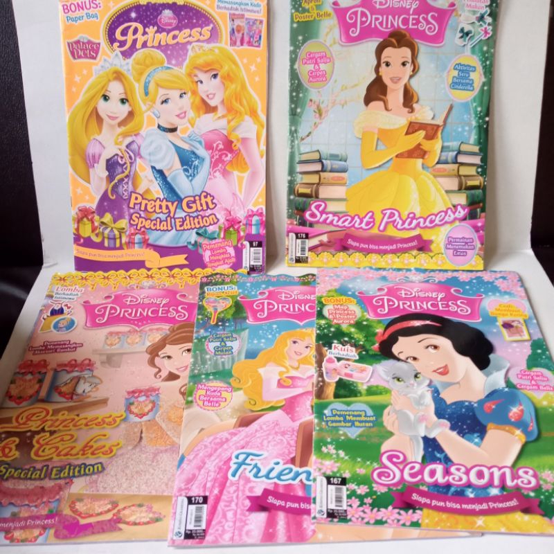 Buku anak disney princess