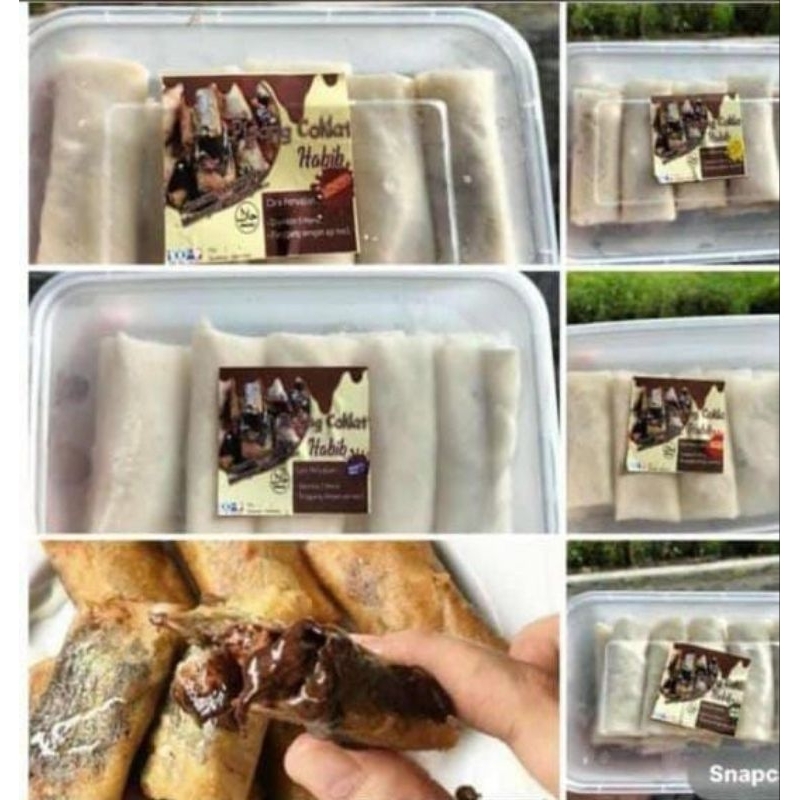 

Piscok pisang coklat ekonomis isi 10