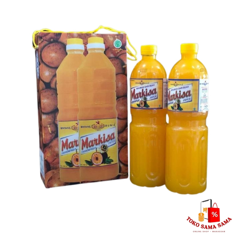

Markisa Bintang Dunia Asli Makassar 2 botol isi 1000ml