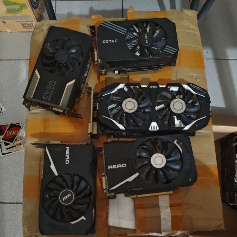 GTX 1060 6GB MSI EVGA ZOTAC AERO