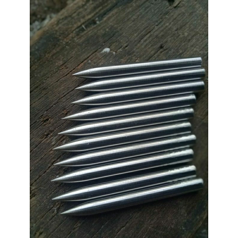 kepala stenlis 5mm 5cm bor 3mm
