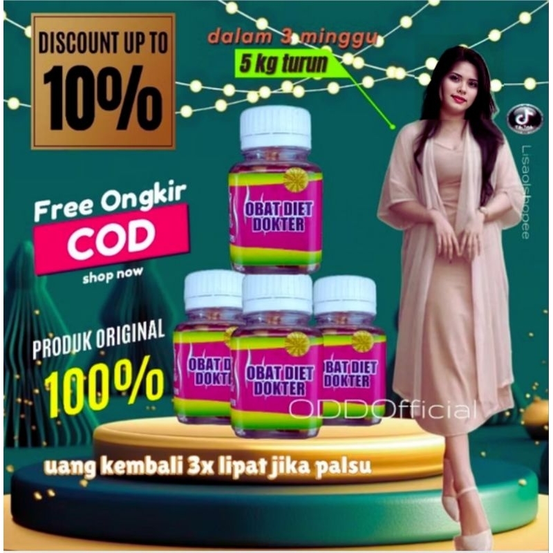 

Navi_Lezatoz Obat Pelangsing Diet Dokter Lisa Original Bpom