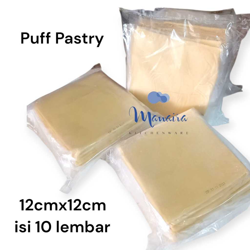 

Puff Pastry Stella (12cmx12cm) 10 lembar