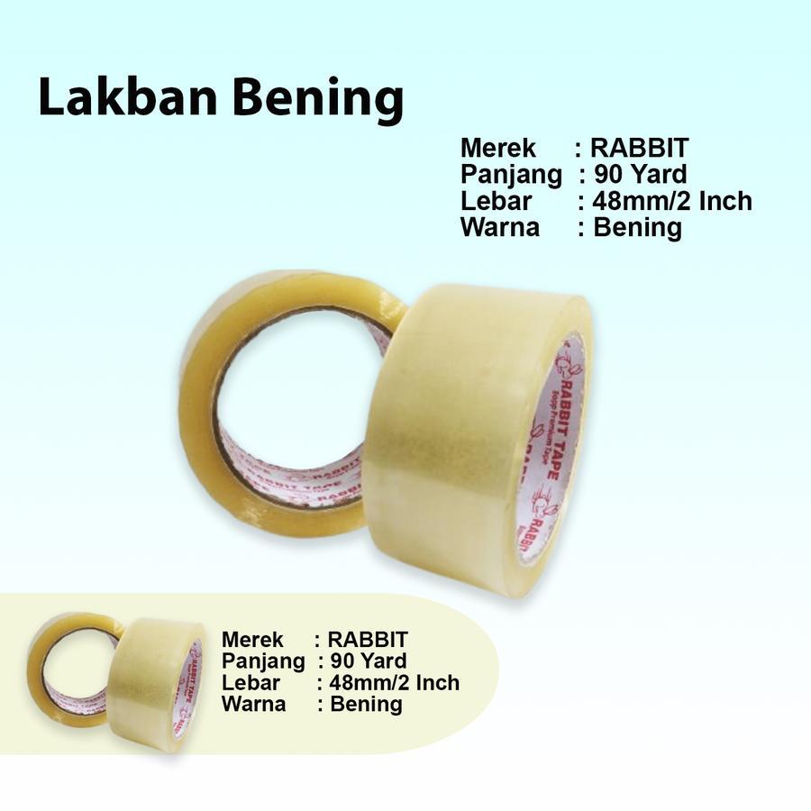 

Lakban Bening Lakban Clear 90 Yard Termurah
