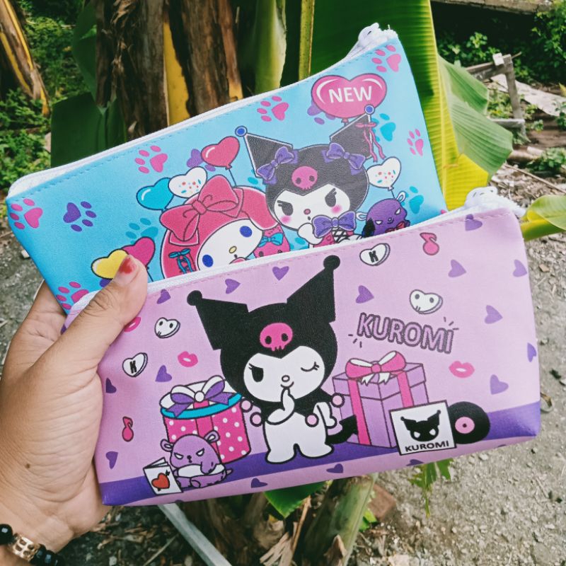 

Pouch tempat pensil kuromi viral / tepak pensil prau karakter