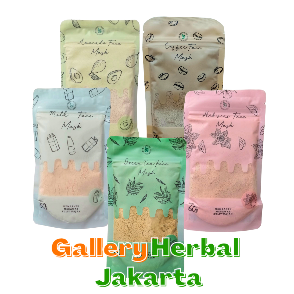 Masker Wajah Organik Skindivore