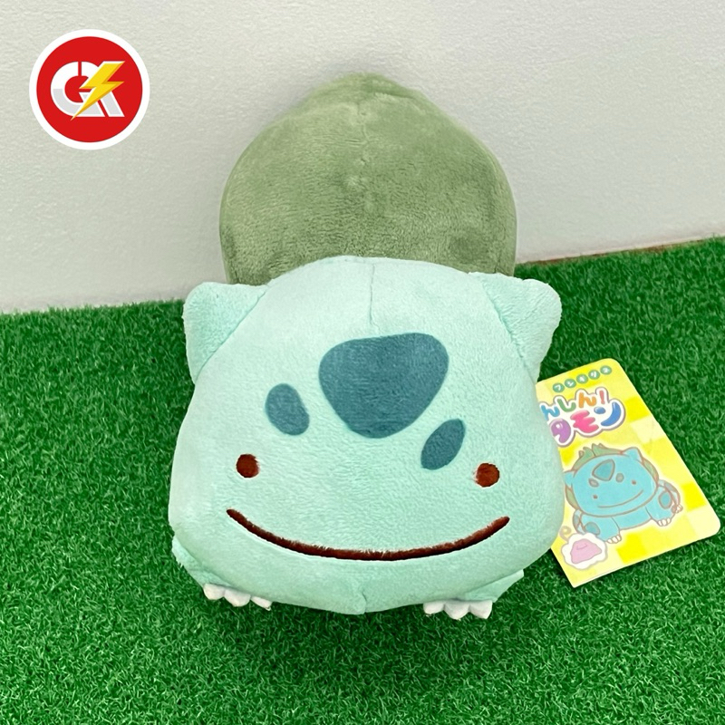 Boneka Plush Pokemon Bulbasaur Ditto Face Original Pokemon Center