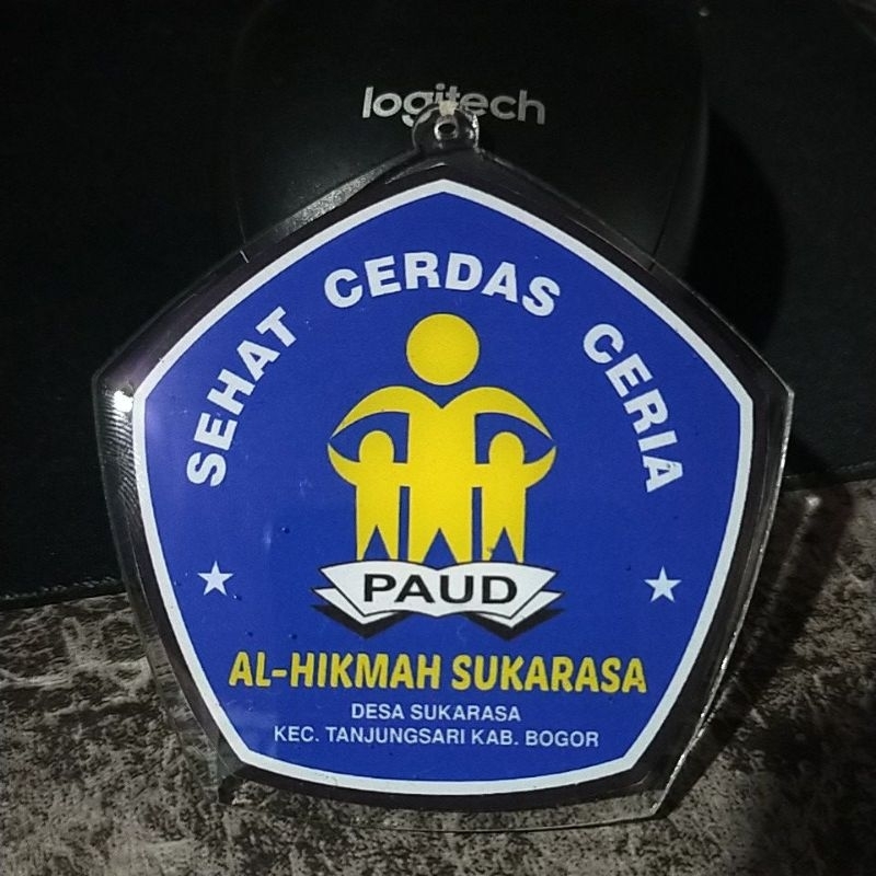 medali akrilik resin wisuda paud/ra/mi