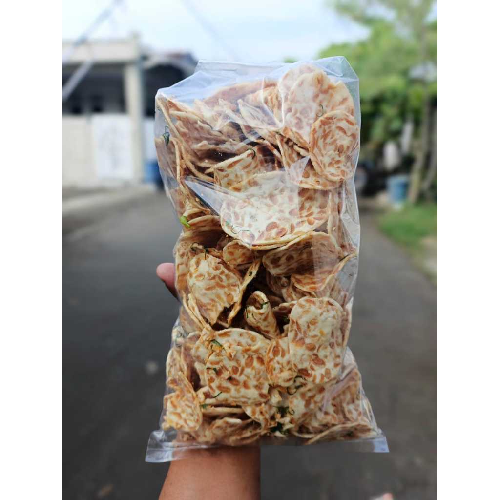 

kripik tempe sagu renyah krispy gurih 250/500 gm