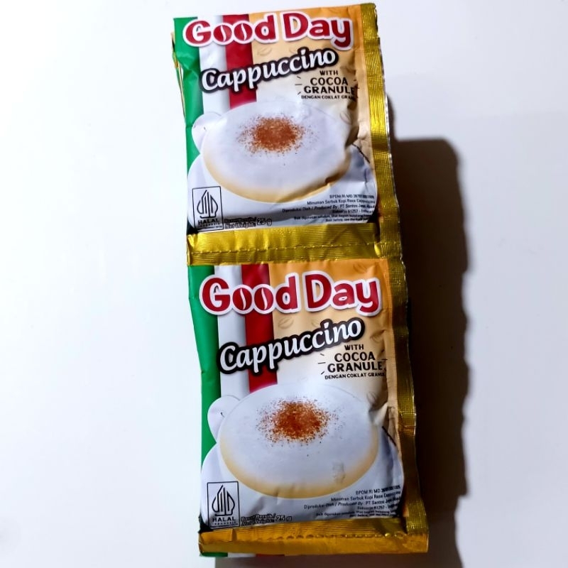 

GOOD DAY CAPUCINO 10 SACHET
