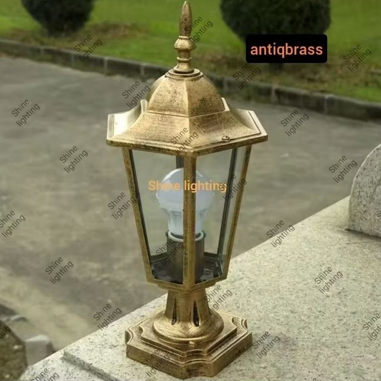Lampu pilar klasik eropa modern outdoor waterproof tipe 11009 S2